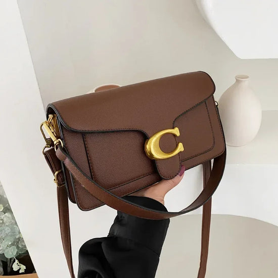 2025 New Women’s Fashion Square Crossbody Bag – Stylish Handle Shoulder Purse, Mini Handbag