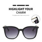 Classic Square Sunglasses for Women & Men – Vintage Retro Brand Sun Glasses, Fashion Trend Shades