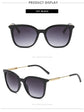 Classic Square Sunglasses for Women & Men – Vintage Retro Brand Sun Glasses, Fashion Trend Shades