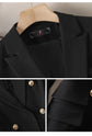 Two Piece Sets Women 2025 Blazer Jacket Long Pants Elegant Work Matching Sets Single Breasted Tops Normal Y2k Blazers Outfits