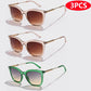 Classic Square Sunglasses for Women & Men – Vintage Retro Brand Sun Glasses, Fashion Trend Shades