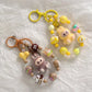 Exquisite Cartoon Labubu Keychain – Beaded Plush Bag Charm & Cute Gift