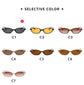 Retro Oval Frame Sunglasses – Fashion Personalized Trendy Small Frame, Punk Cat Eye Sunshade