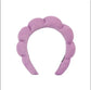 2024 Fashion Sponge Headband for Women Girls Puffy Hair Band Makeup Bubble Retro Terry Cloth Headbands Hair Accessories Headwear