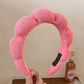 2024 Fashion Sponge Headband for Women Girls Puffy Hair Band Makeup Bubble Retro Terry Cloth Headbands Hair Accessories Headwear