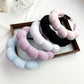2024 Fashion Sponge Headband for Women Girls Puffy Hair Band Makeup Bubble Retro Terry Cloth Headbands Hair Accessories Headwear