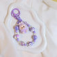 Exquisite Cartoon Labubu Keychain – Beaded Plush Bag Charm & Cute Gift