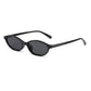 Retro Oval Frame Sunglasses – Fashion Personalized Trendy Small Frame, Punk Cat Eye Sunshade
