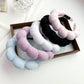 2024 Fashion Sponge Headband for Women Girls Puffy Hair Band Makeup Bubble Retro Terry Cloth Headbands Hair Accessories Headwear