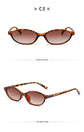 Retro Oval Frame Sunglasses – Fashion Personalized Trendy Small Frame, Punk Cat Eye Sunshade