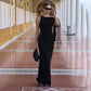 Elegant Slim Fit Sleeveless Dress – Women&