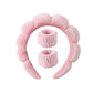 2024 Fashion Sponge Headband for Women Girls Puffy Hair Band Makeup Bubble Retro Terry Cloth Headbands Hair Accessories Headwear