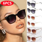 Classic Square Sunglasses for Women & Men – Vintage Retro Brand Sun Glasses, Fashion Trend Shades