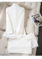 Two Piece Sets Women 2025 Blazer Jacket Long Pants Elegant Work Matching Sets Single Breasted Tops Normal Y2k Blazers Outfits