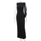 Elegant Slim Fit Sleeveless Dress – Women&